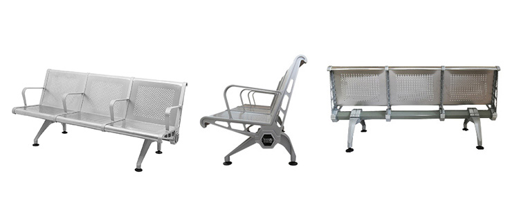 不銹鋼機(jī)場(chǎng)椅/等候椅-SJ6088(圖1) undefined
