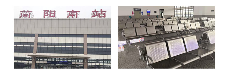 不銹鋼機(jī)場(chǎng)椅/等候椅-SJ6088(圖3) undefined